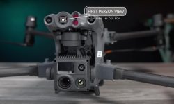 Câmera FPV para captaura mesmo em ambientes sem iluminação